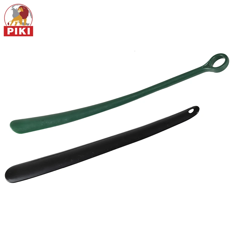 Manufacturer Supplier Men Women Seniors Long Handled Flexible Plastic Slip Shoe Horn