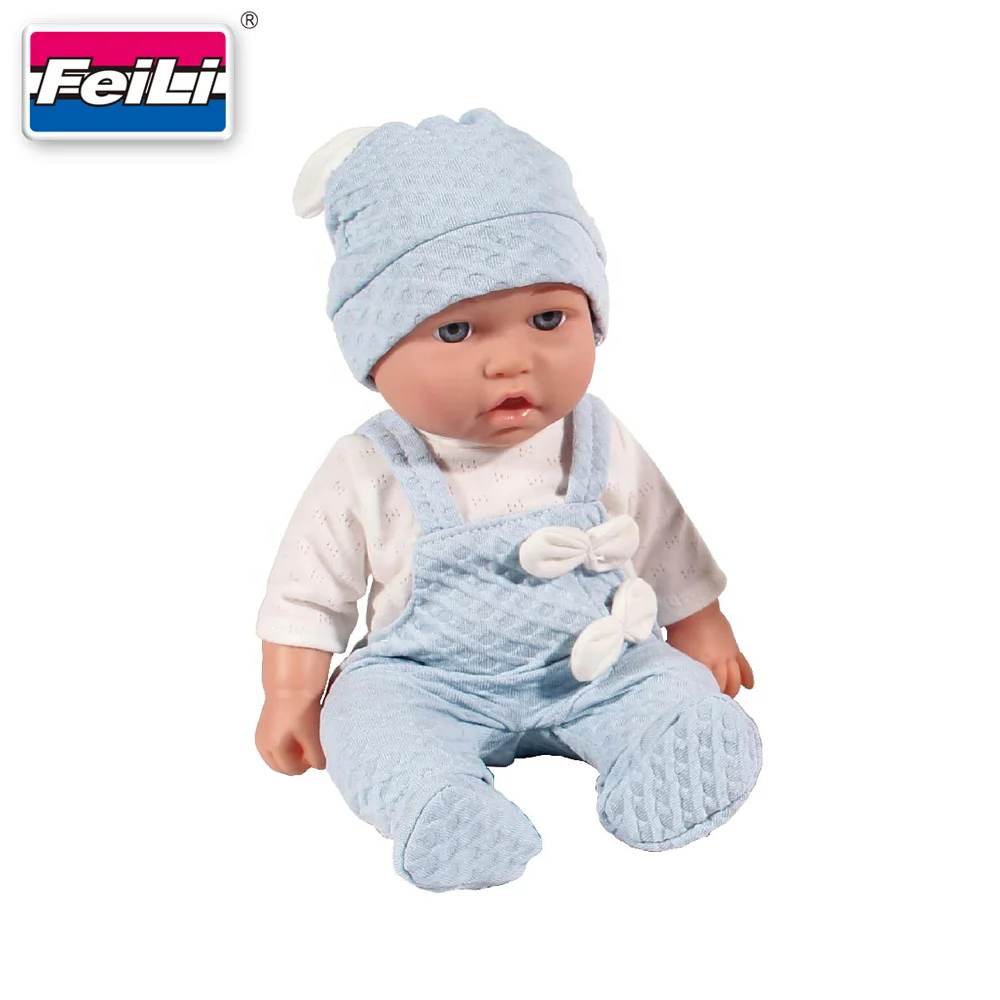 Dollri Starri ODM Custom and Wholesale Pink and Blue 12' Twins Vinyl Baby Dolls Set Doll Set toys for Kids Twins Dolls