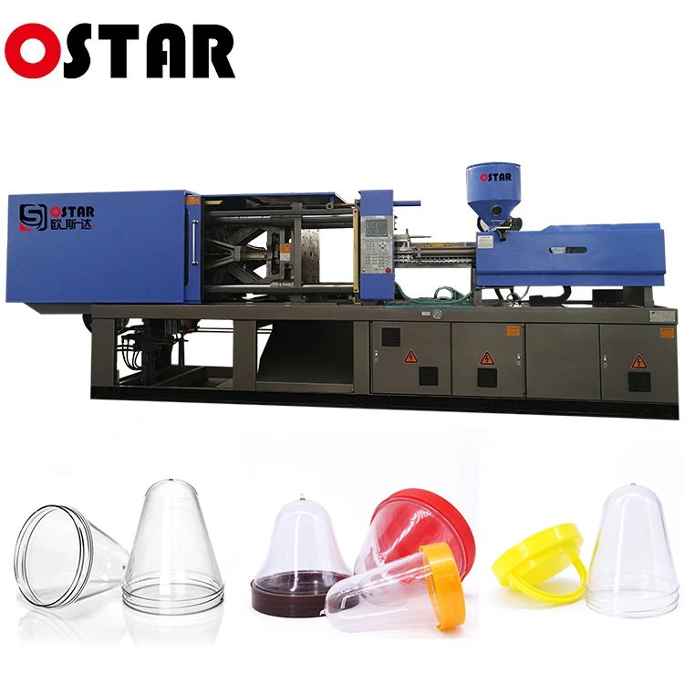 plastic wide mouth PET Jar preform injection molding making machine