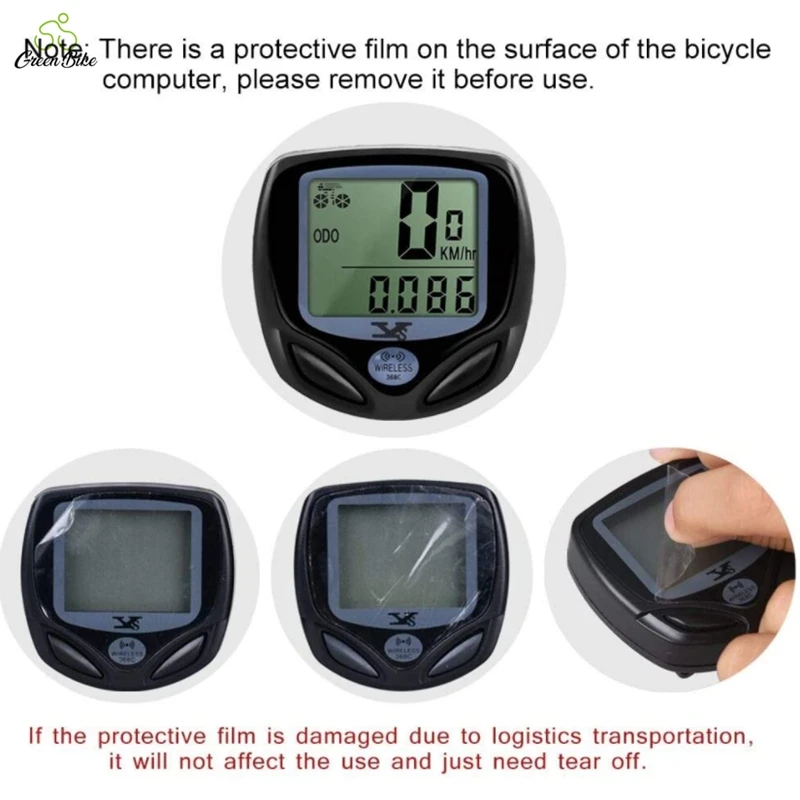Lcd Display Multi-functions High Quality Waterproof Bike Computer Mount