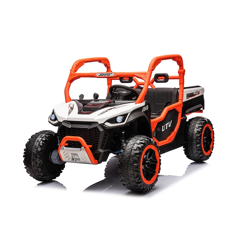 Wholesale 4x4 Ride-on Electric 2 Seat Buggy Power UTV Clash Adults Kids Aged 5 Years 24V Battery Rubber Wheels Plastic Material