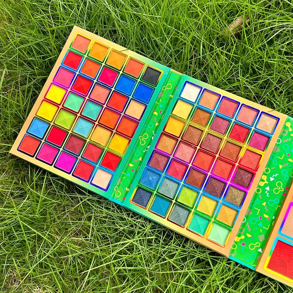 117 color High Pigmented magic sweet Eyeshadow Book beauty EyeShadow base Blush Palette Maquillage plate makeup cosmetics set