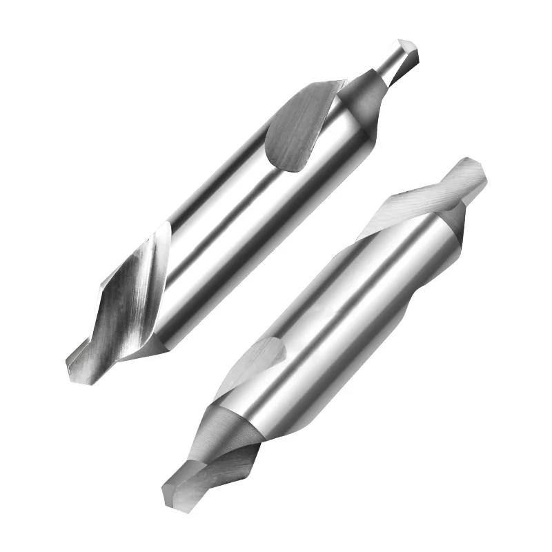 Wholesale Center Drill Fully Ground Spiral Flute Stainless Steel drilling filler center hss drill machine tool OEM CNC