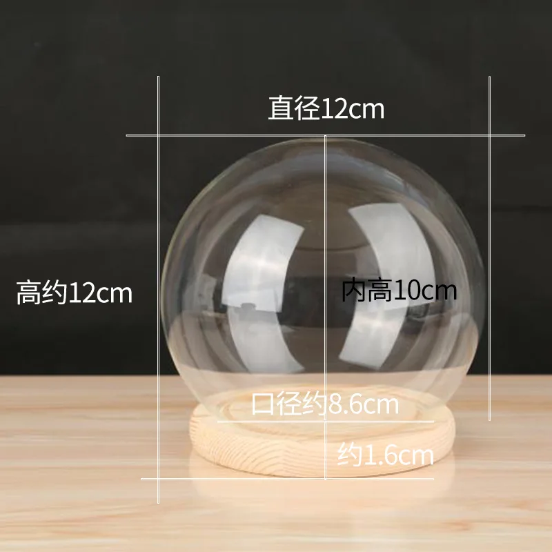 Decorative Clear Glass Dome
