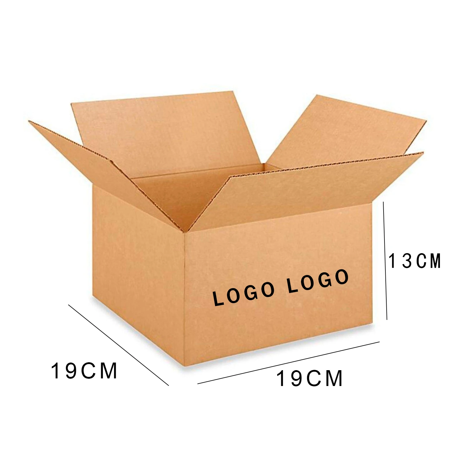 HXD Low MOQ Custom Logo Recycle Biodegradable Shipping Carton Packaging Cardboard Boxes