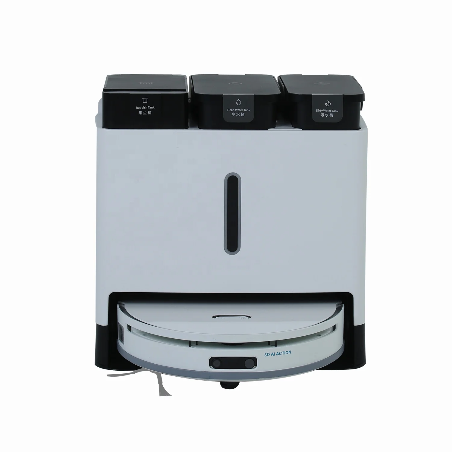 ISWEEP M10  Robot Vacuum Cleaner with Auto Empty Wash Fill Dock 5100Pa Suction Power LDS Navigation Sonic Mopping