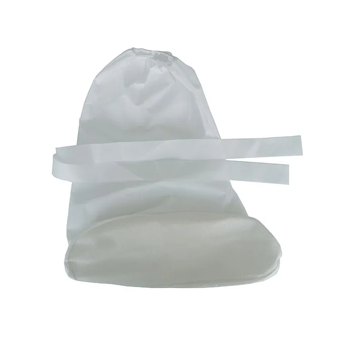 MDR 2017/745 Anti-skid Customized Disposable Surgical Booties Medical Boots Cover SMS Shoe Cover With Strips and PVC Sole