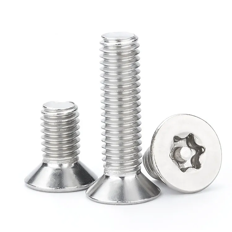 Stainless Steel M2 M2.5 M3 M4 M5 M6 M8 Security With Pin Torx Screw