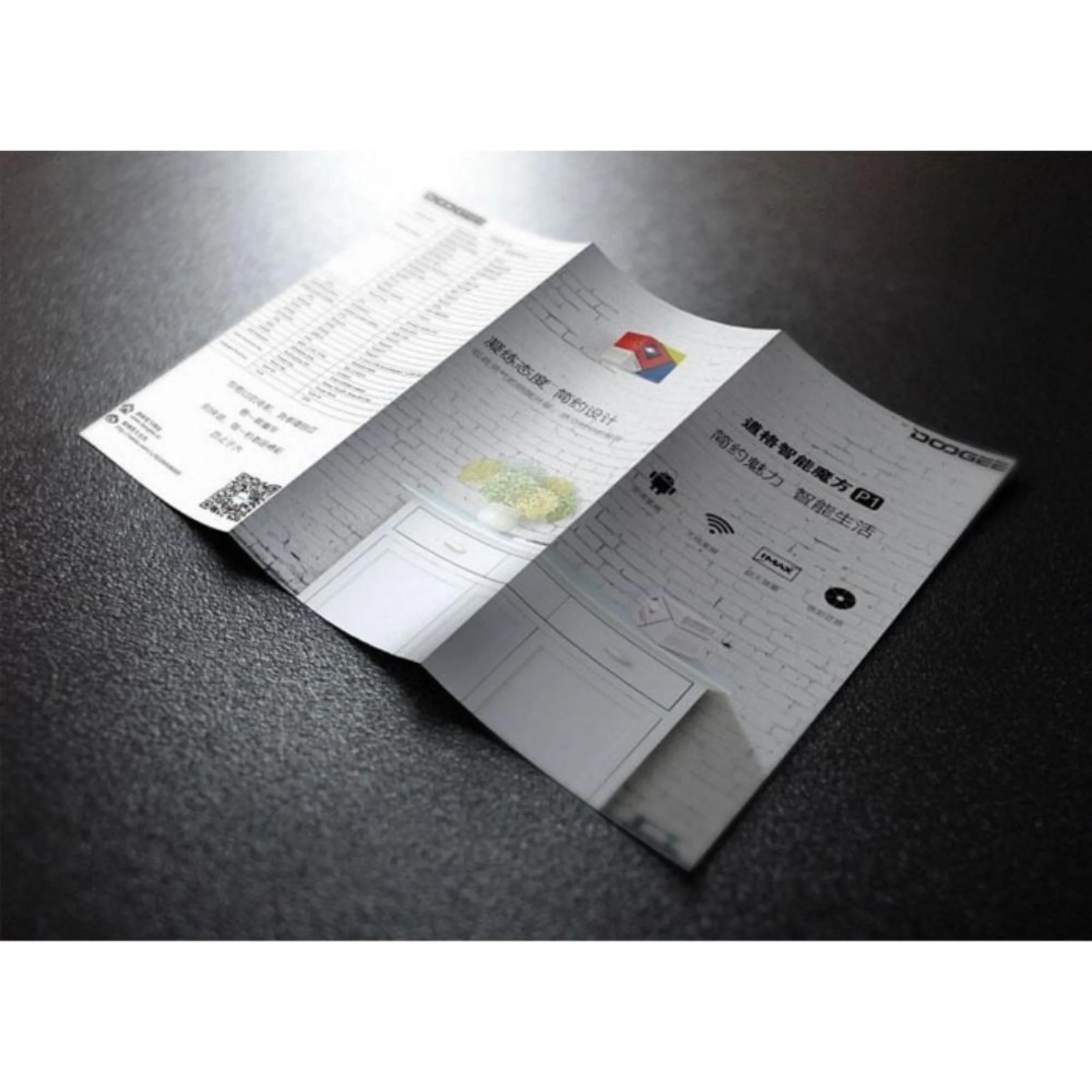 Factory Price Customized Double Side Printed Accordion Folds User Guild Instruction Manual