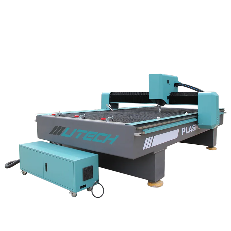 Best Quality Huayuan Power Supply 63A 100A 1300*2500mm Plasma Cutting Machine for Metal Steel