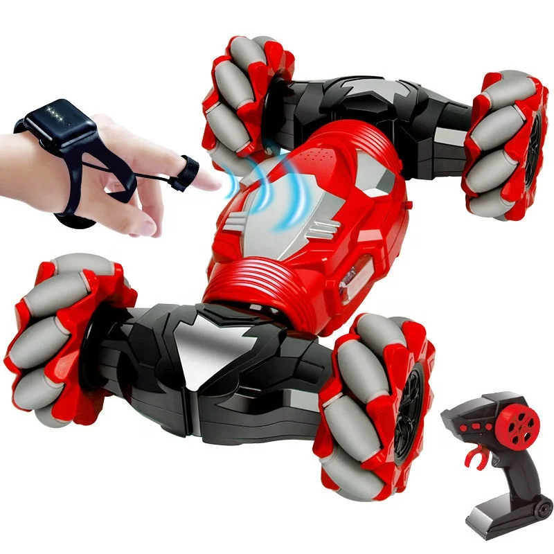 1:16 9CH 4x4 Hand Gesture Remote Control Double Sided 360 Degree Racing RC Skidding Stunt Car Toy with High Speed