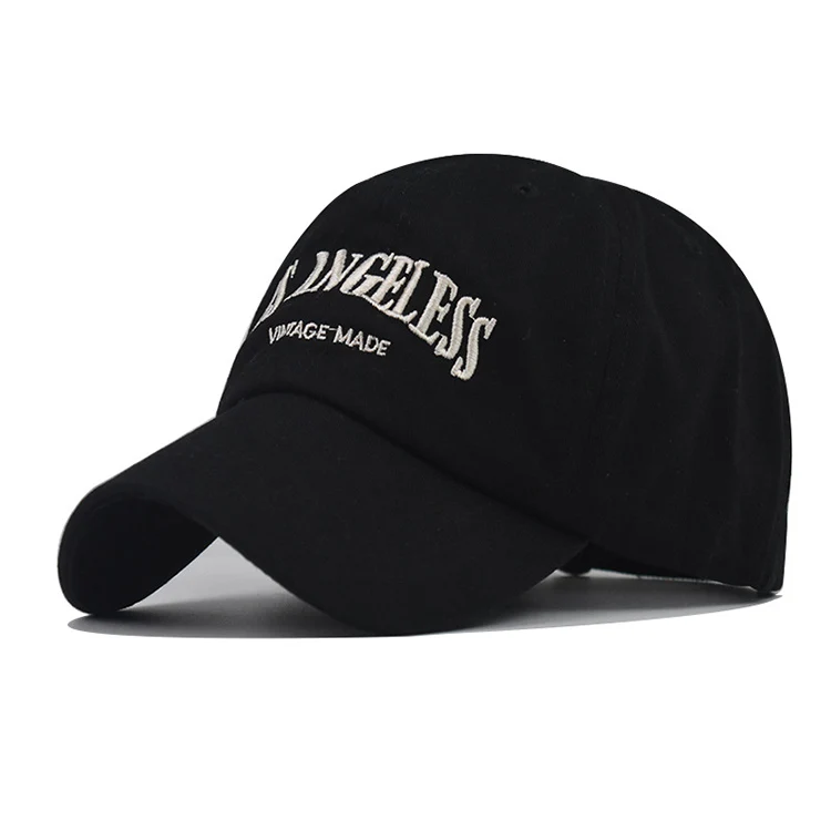 Los Angeles Letter Embroidered Baseball Snapback Cap Custom Dad Hat 54-60cm