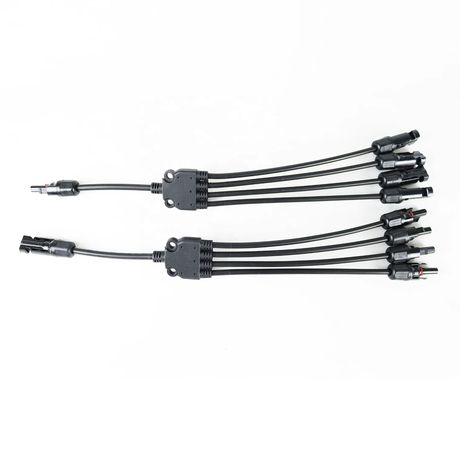 Solar panel conversion cable Optical voltage cable 1 to 4 conversion cable