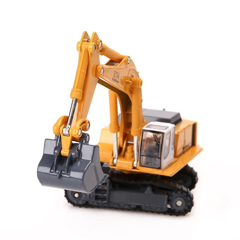 KDW 1/87 мини-альпинистский экскаватор модель литой игрушечный Конструктор гусеничный игрушка
