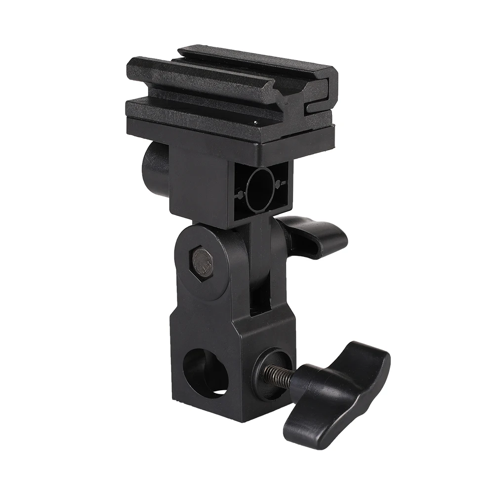 SLAMOE Plastic Head B Type Flash Lamp Holder Photography Equipment Accessories Fixed Reflective Umbrella Flash Bracket