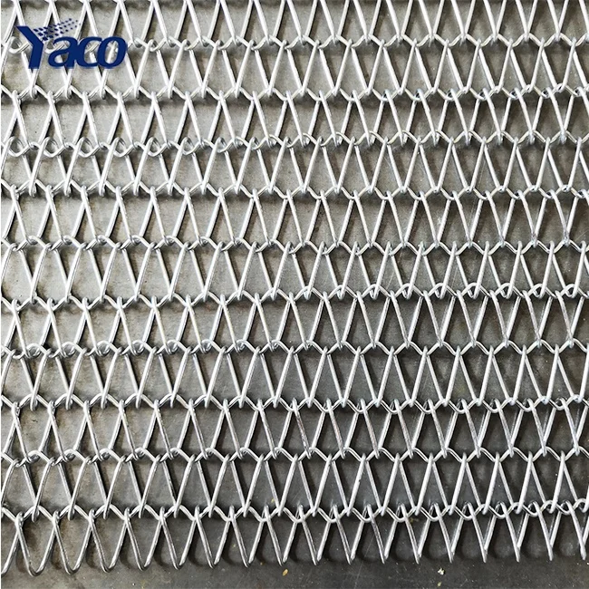 
High temperature stainless steel chain wire mesh belt conveyor belt manufacturer / Food industry farm metal Conveyor belt price 