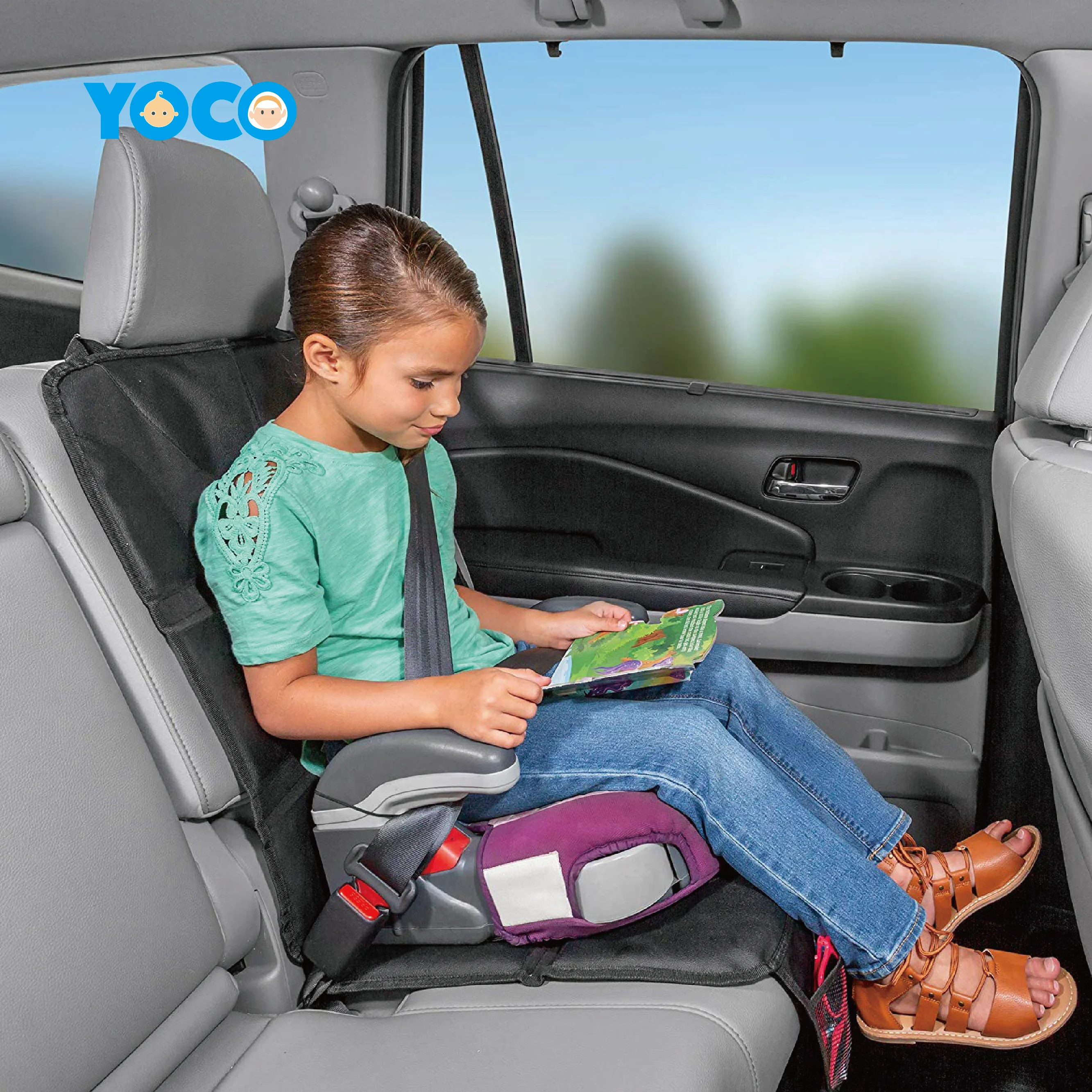 
Hot Selling Car Seat Back Cover Car Seat Back Protector 