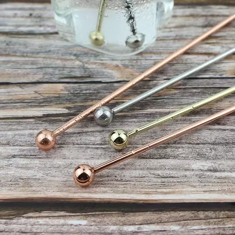 Low MOQ Small Paddles Stainless steel Stir Drink Coffee Stirrer for Beverage