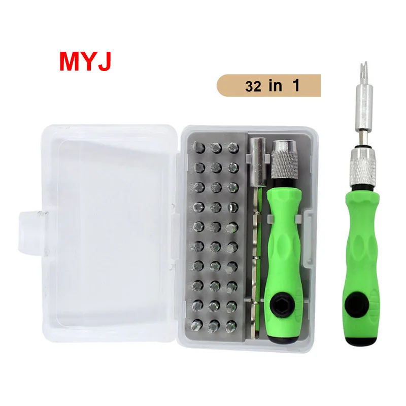 RTS 32 in 1 screwdriver set mini mobile phone screwdriver set repair kit tool