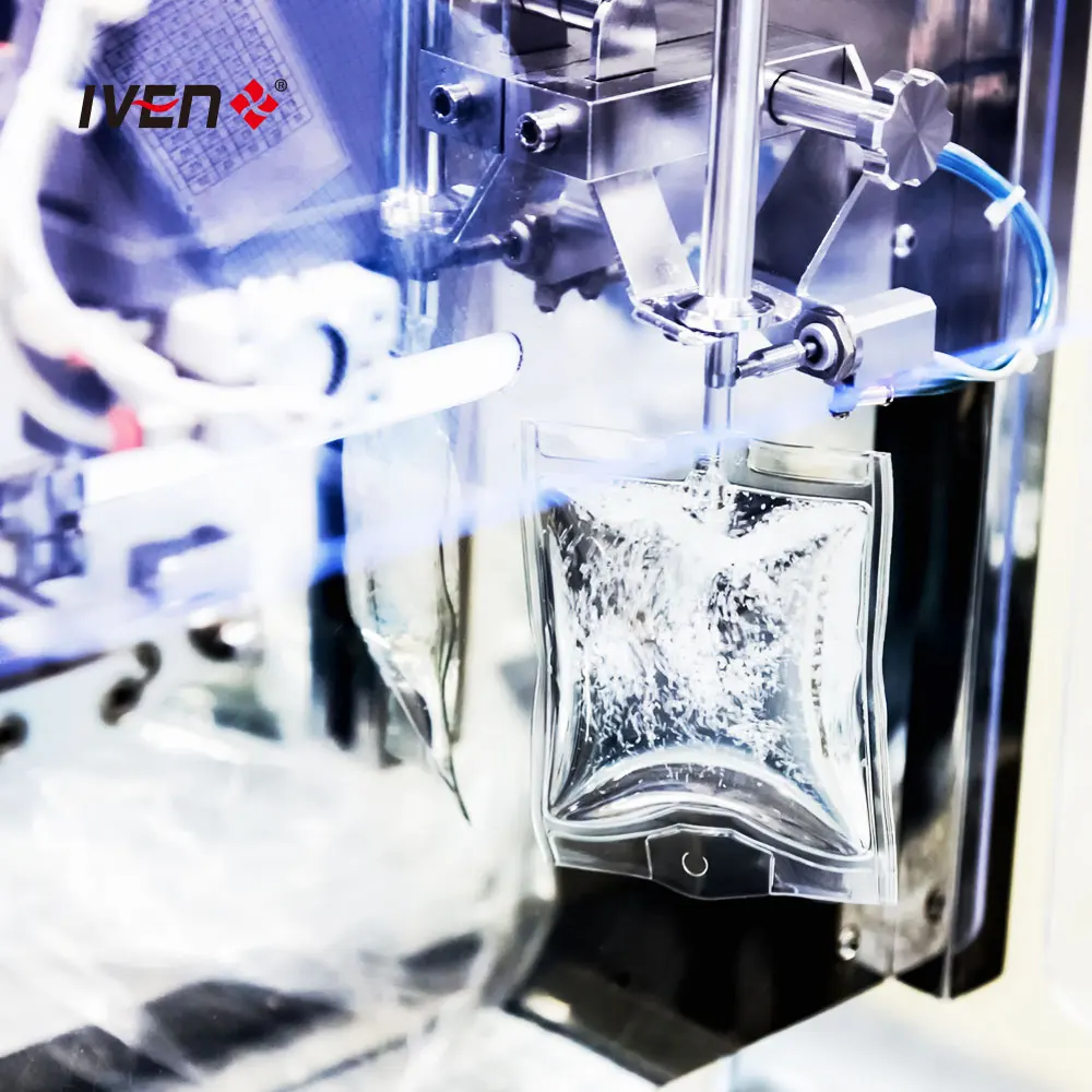 Twice Ports Preheating NON-PVC Soft Bag IV Infusion Solution Production Line