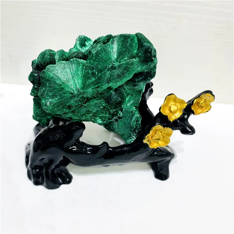 Wholesale Natural High Quality Malachite Raw Crystal Stone Reiki Crystal Mineral Samples For Home Decoration