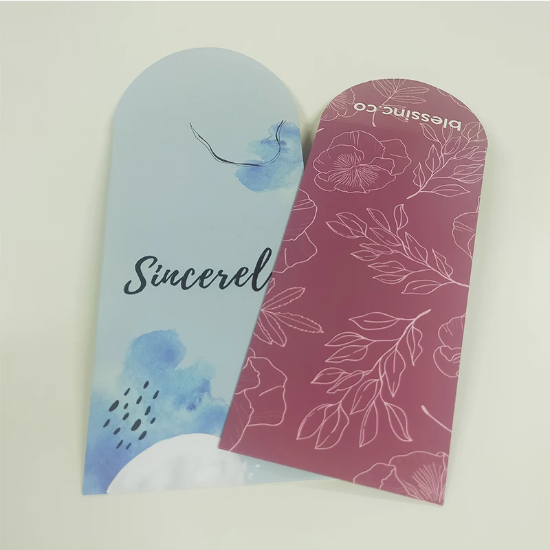 Глянцевые/матовые стильные многоразовые подарочные конверты мини-размера для подарков и торжеств