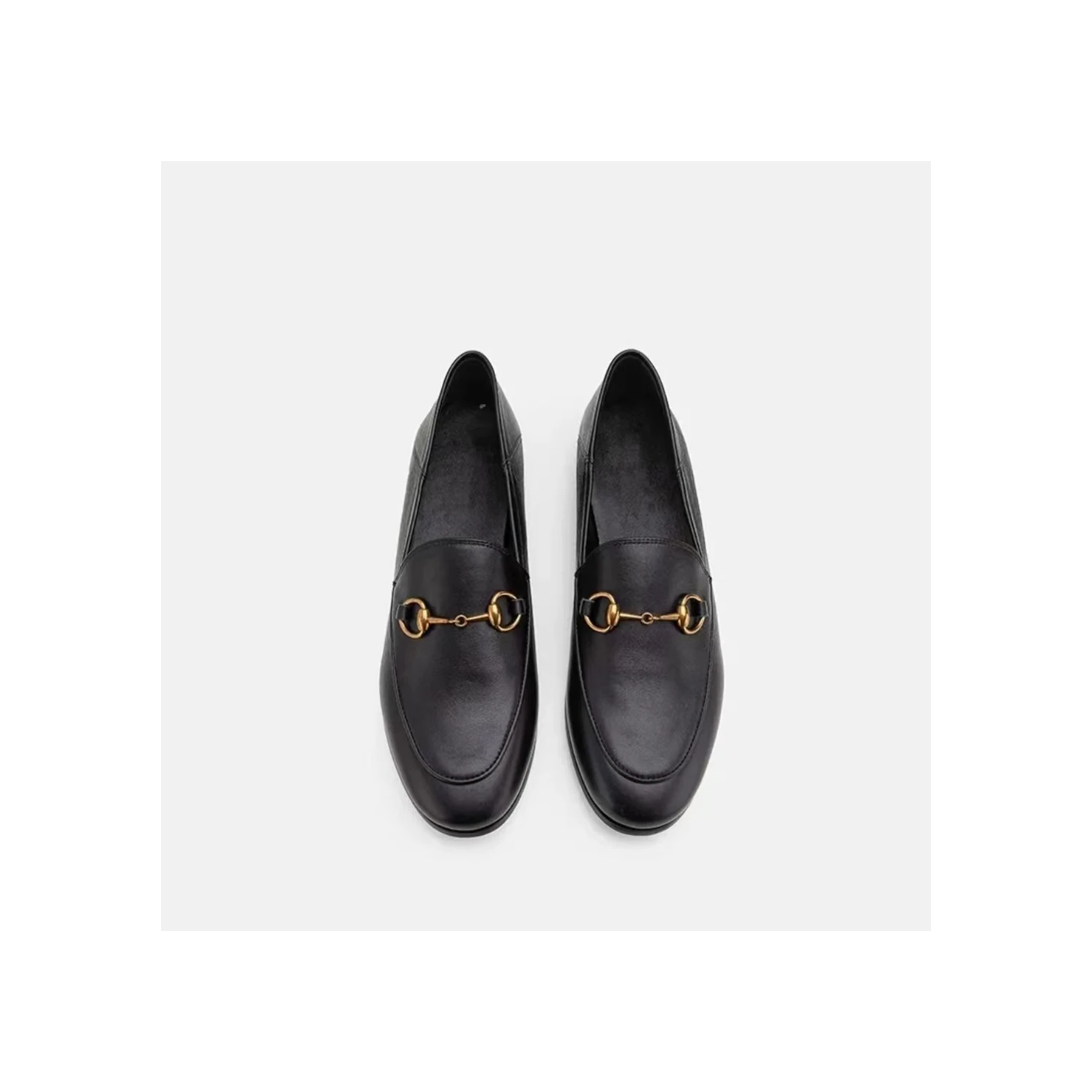 Chinese Manufacturer Ladies Casual Stylish Handcrafted Flats Durable Breathable Soft Leather Shoes