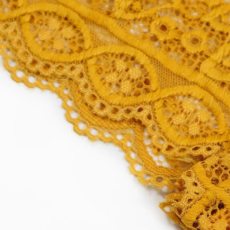 Factory Customization direct sale Ladies Sexy Lace embroidered boxer shorts brief underwear for women