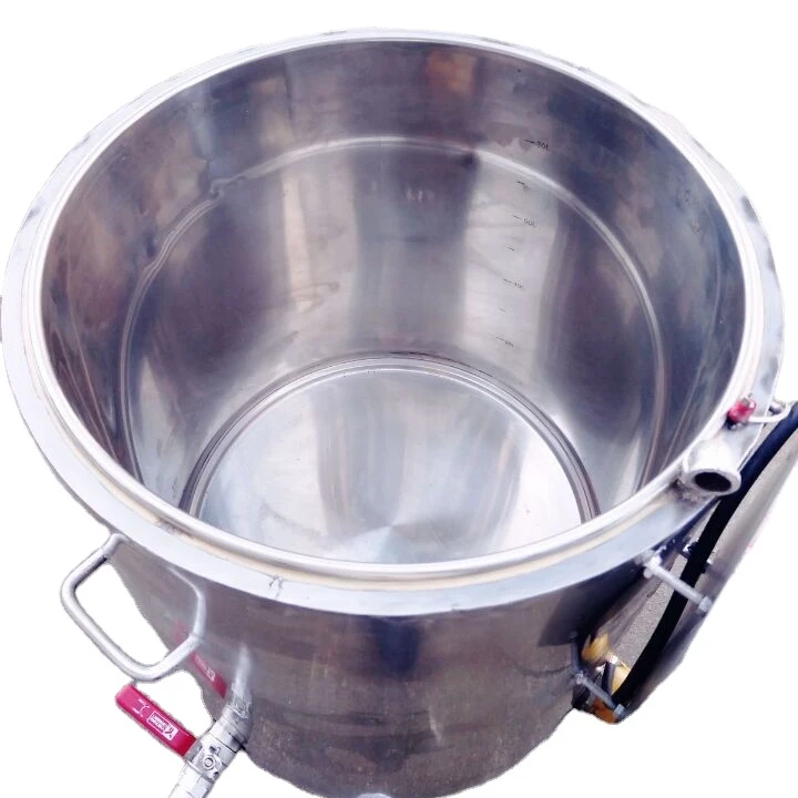 Small scale candle production low melting point wax melting tank