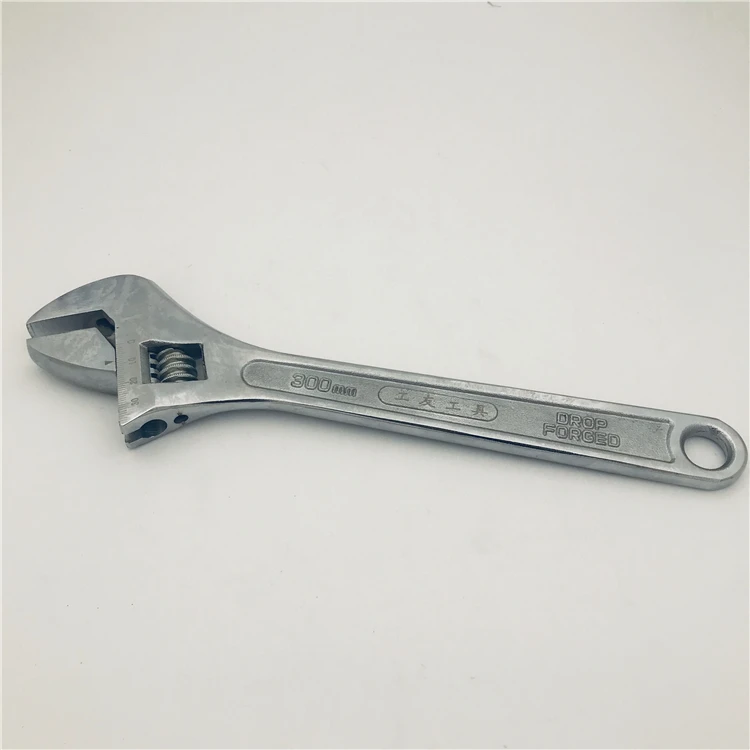 Высококачественный металлический гаечный ключ из углеродистой стали регулируемый ключ