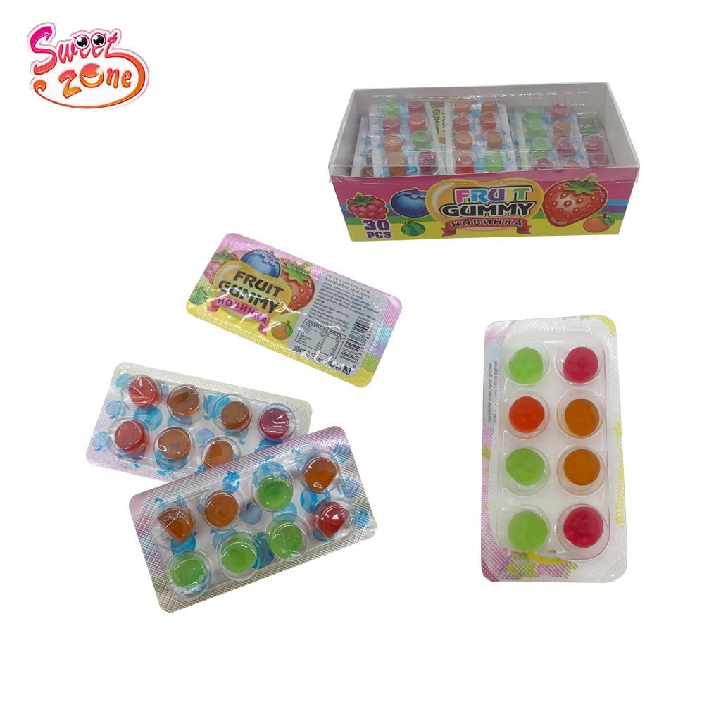 OEM Delicious factory price private label fruitful gummy candy and sweets