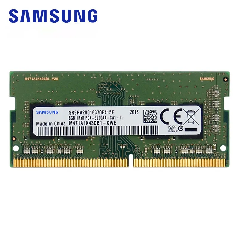 samsung ram ddr4 8gb 4GB 16GB 32GB 3200MHz ram sodimm laptop memory support memoria for Notebook