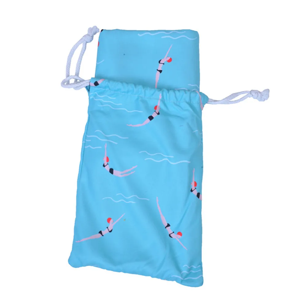 Wholesale Popular Sports Light Weight Woven Summer Printed MIcrofiber Beach Towel