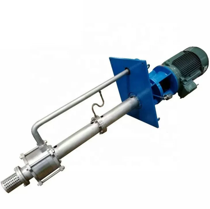 Corrosion resistant Acid alkali Alloy chemical pump API610 standard  VS series High temperature molten salt or sulfur Immersion