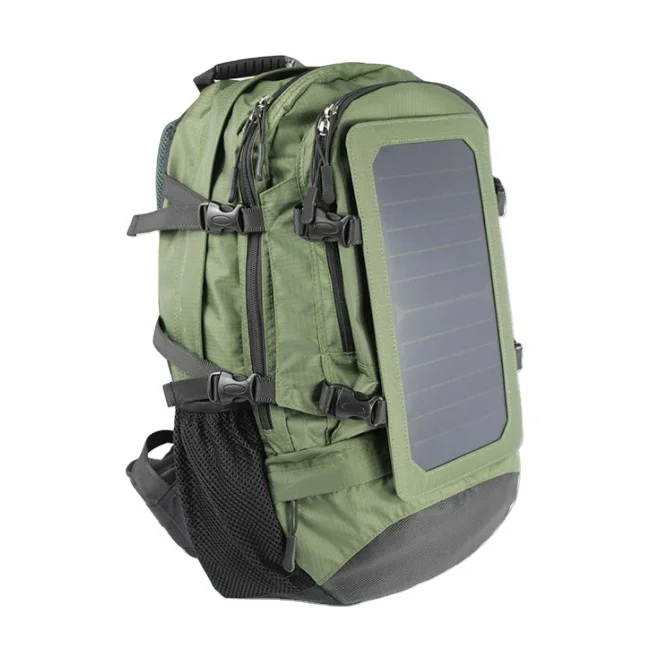 10w Waterproof Stirilized Travel Charging solar panel foldable backpack