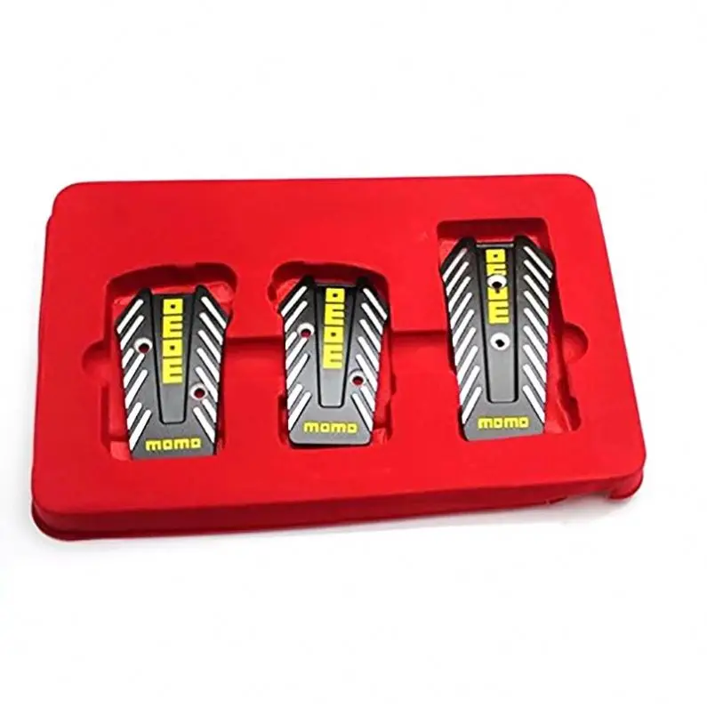 3PCS/2PCS/Set Aluminum Car Clutch Brake Foot Pedals Universal Non-Slip Sport Racing Pedals For Universal