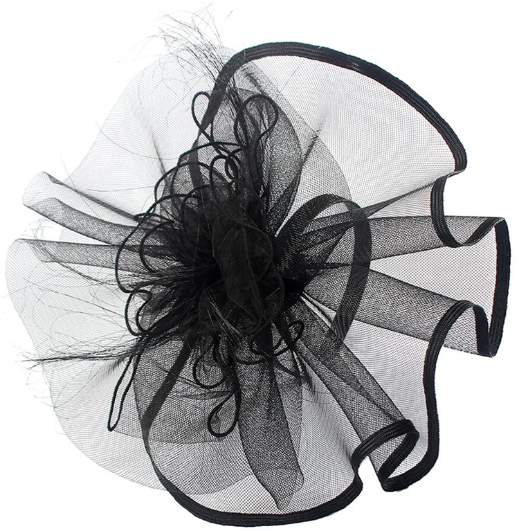 Flower Net Fascinator Headband Wedding Alice band Ladies horse race headband