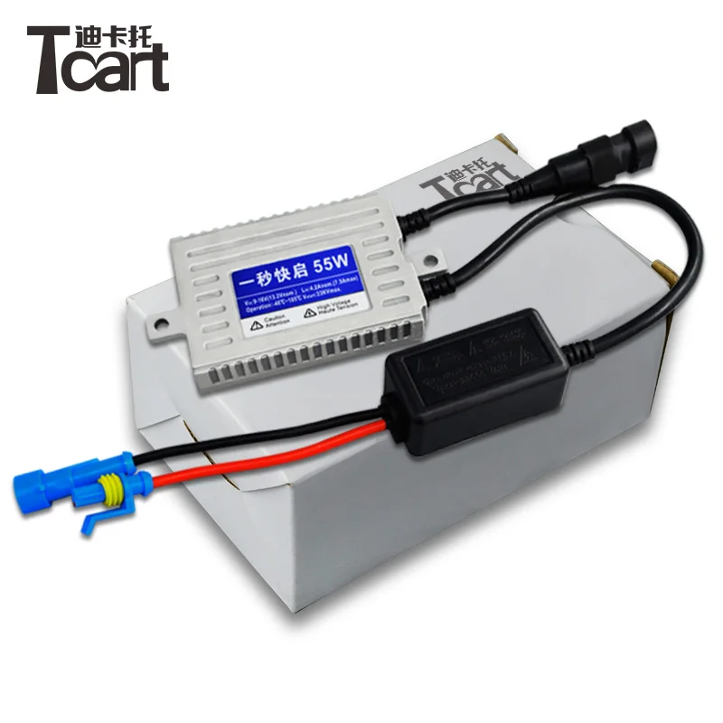 Tcart Auto xenon light ballast Wholesale 55W 12V 1 second Fast Bright  HID canbus slim Ballast for car xenon bulb