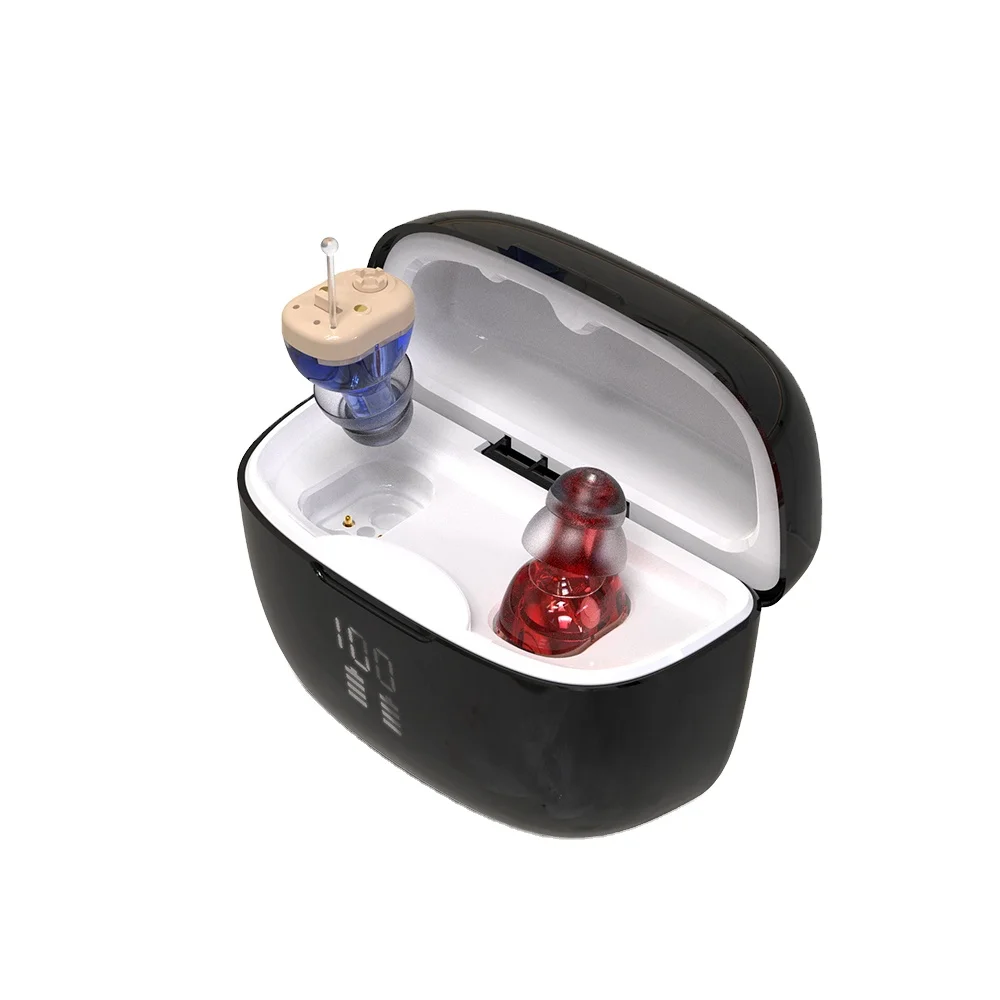 Noise Cancelling Rechargeable Hearing Aids For Seniors 16 Channel Invisible Wholesale Hearing Aids Manufacturer