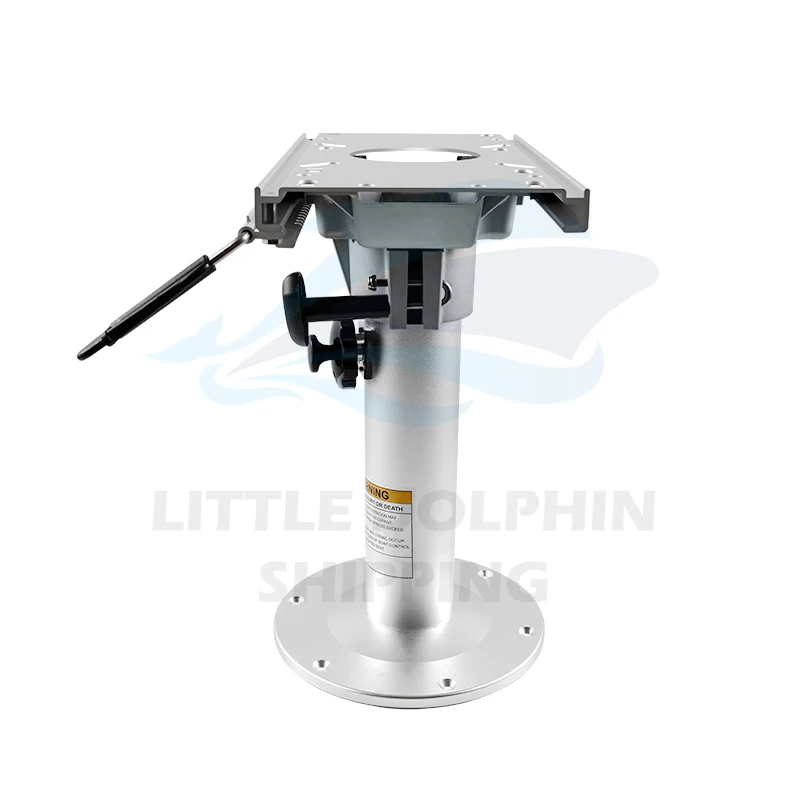 Little Dolphin Wholesale Aluminium Adjustable Pedestal for Boat Seat Customized High Quality Seat Pedestal