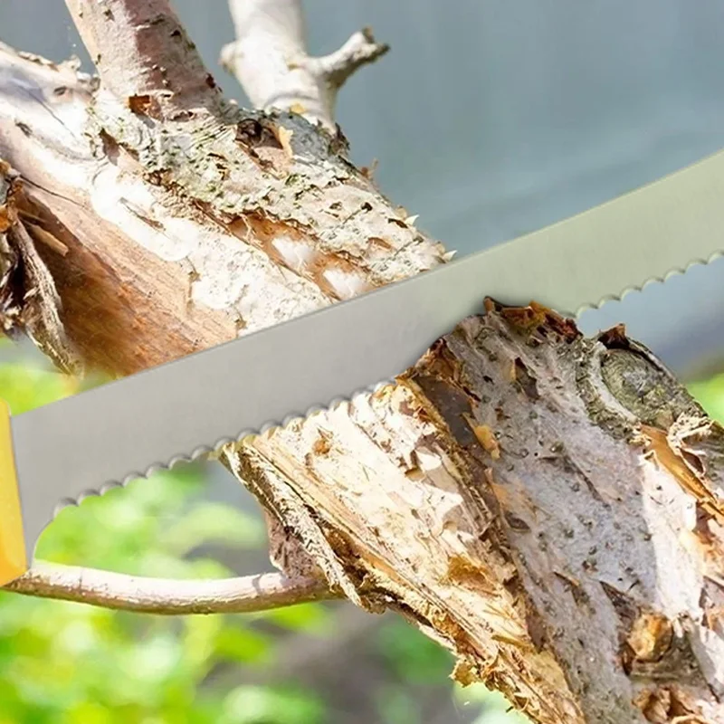 Customized Insulated Cotton Cutter Rock Wool Pruning Saw Serrated Mineral Wool Blade Knife For Gardening