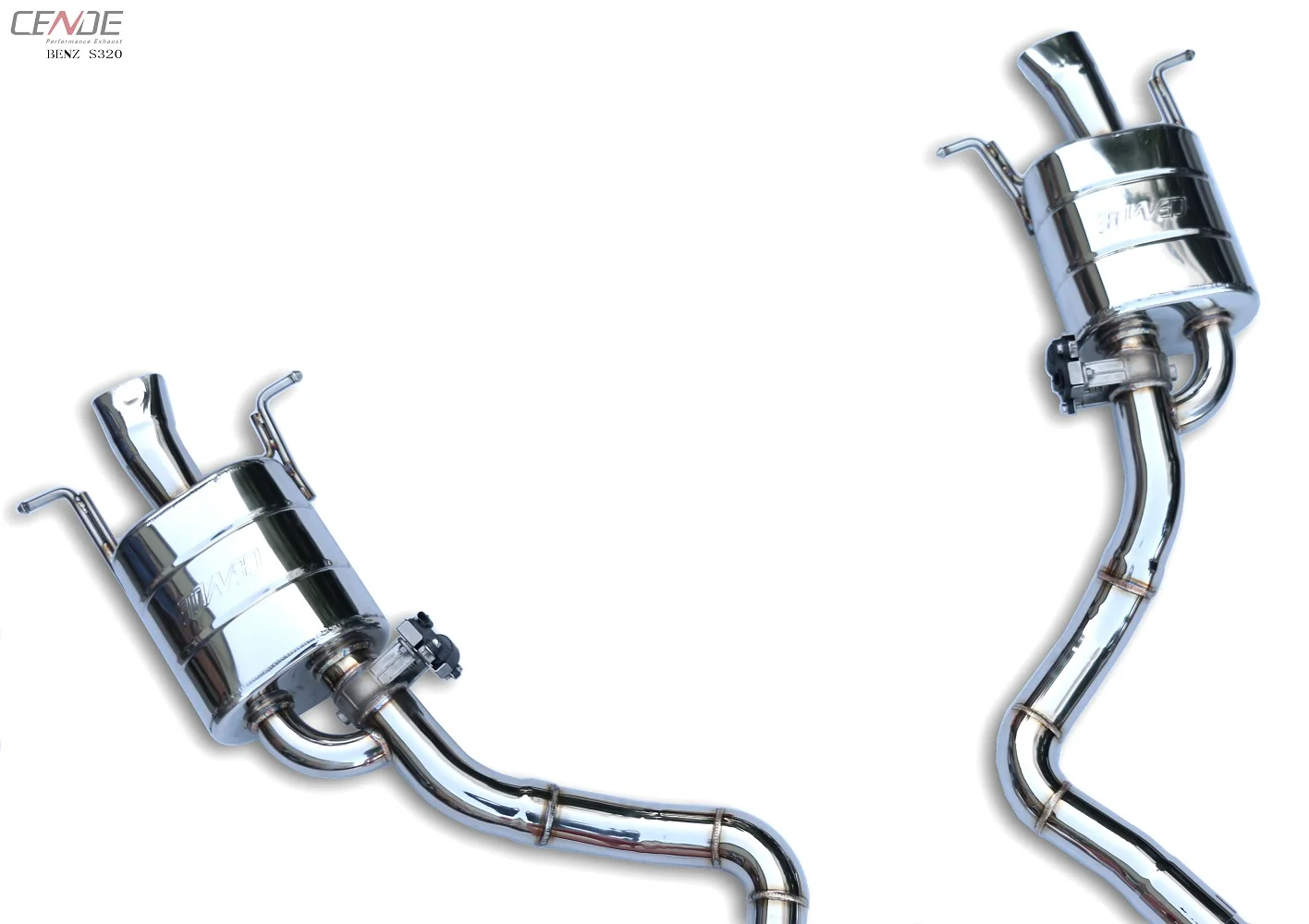 New Design Valves remote control Active Sound Exhaust System For Benz S320 S400 S450 3.0T W222