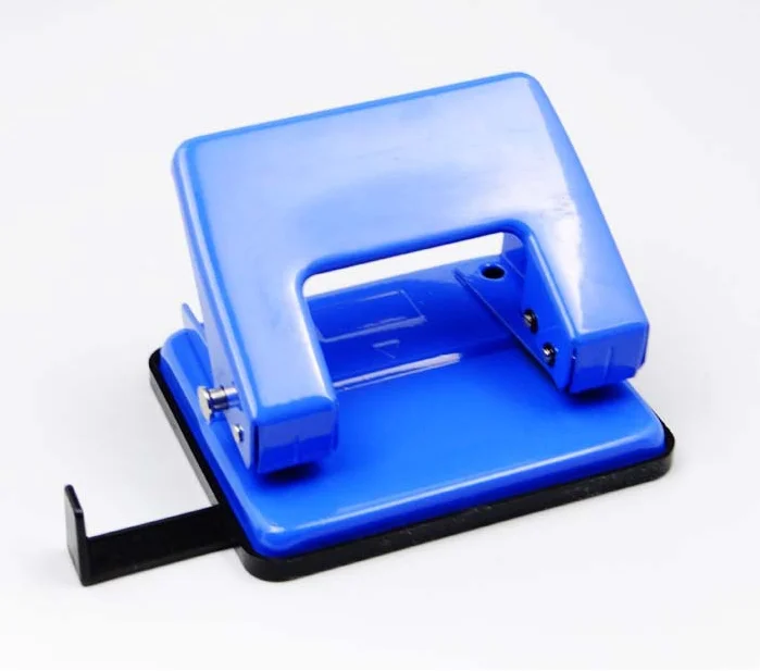 Высококачественный Пробойный металлический Дырокол, 20 листов, 8 мм, 2 отверстия для бумаги