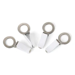 Маленький Металлический автомобильный зажим для вентиляции, автомобильный мини-зажим для парфюма, вращающийся Автомобильный ароматический зажим