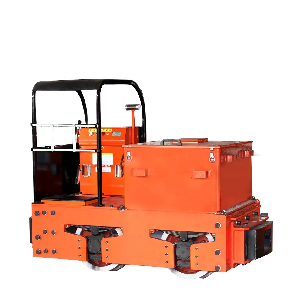 Small size model CTY2.5 railway underground Lithium/lead-acid battery electric locomotive with hydraulic brake