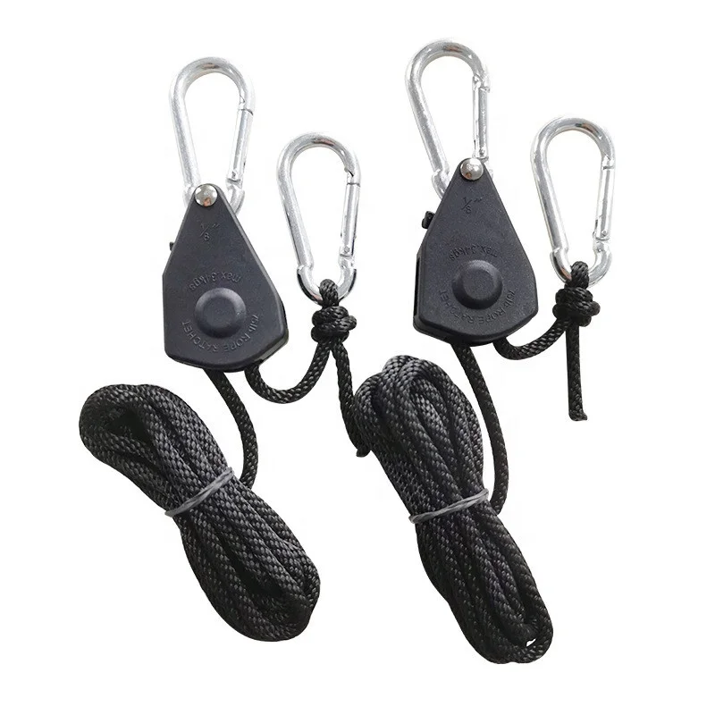 Ratchet Hangers 150 pounds capacity 1set 2pcs for grow lights