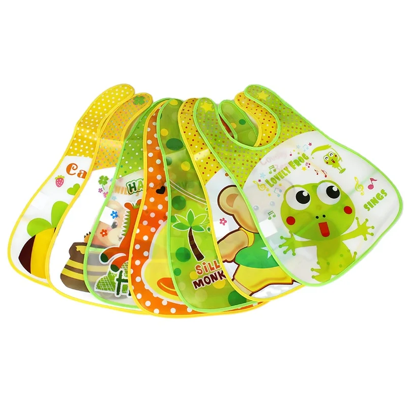 Детские нагрудники EVA водонепроницаемый нагрудник детский мультяшный фартук для кормления детей