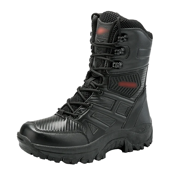 Outdoor Hiking Light-Weight Combat Boot Waterproof Tactical Breathable Boots High Top Special Forces Hiking Tactical Boots