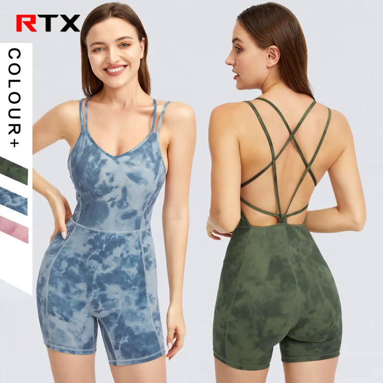 Shorts Women Fitness Wears Rompers Womens Jumpsuit Shorts Yoga Wear