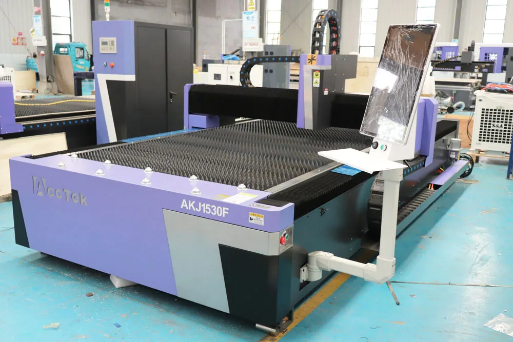 Stainless Steel Metal 1000w 1500w 2kw 3KW 6KW 8KW Fiber Laser Cutter Laser Cutting Machines
